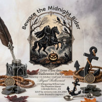 Midnight Rider Gothic Headless Horseman Halloween