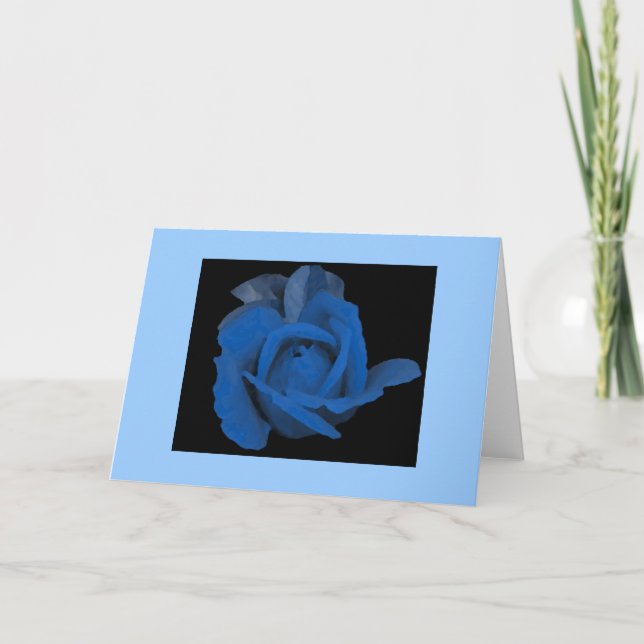 Midnight Rose Card (Front)