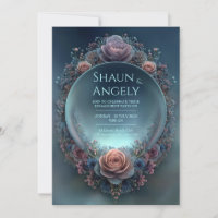 Midnight Rose Celestial Ethereal Orb Wedding