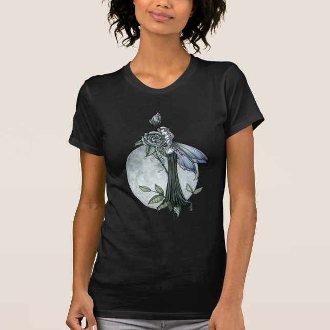 Midnight Rose Gothic Fairy Shirt (Front)