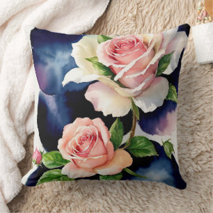 Midnight Roses Cushion