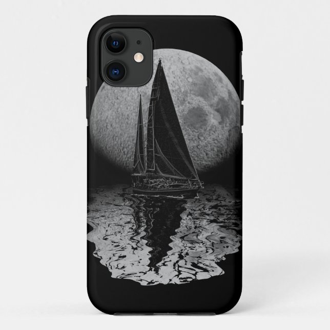 Midnight Sailing Case-Mate iPhone Case (Back)