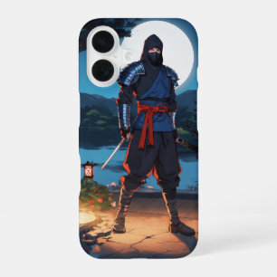 Midnight Shinobi Guardian: Moonlight Nin iPhone 16 Case