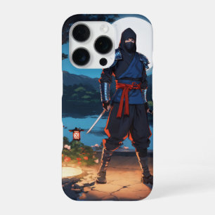 Midnight Shinobi Moon: Dark Samurai & Ninja Aesthe iPhone 16 Pro Case