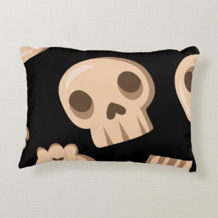 Midnight Skulls Decorative Cushion