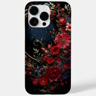 Midnight Sky and Red Posies  Case-Mate iPhone 14 Pro Max Case