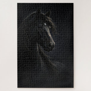 Midnight Sky   Horse Art   Puzzle