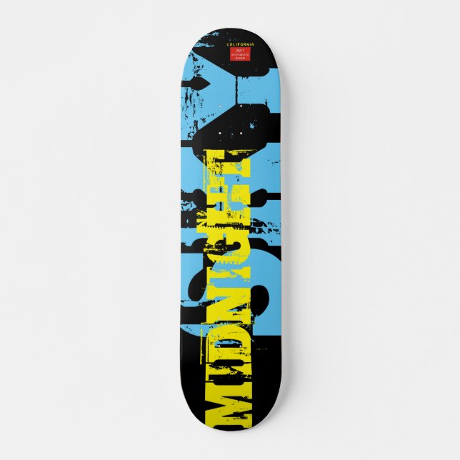 MIDNIGHT SKY Skateboard, 7¾" Deck Skateboard (Front)