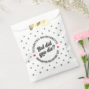 Midnight Snack Elegant Wedding  Favour Bag