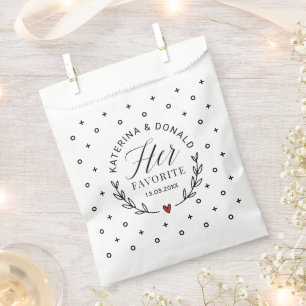 Midnight Snack Elegant Wedding  Favour Bag