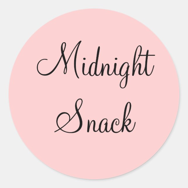 Midnight Snack Stickers (Front)