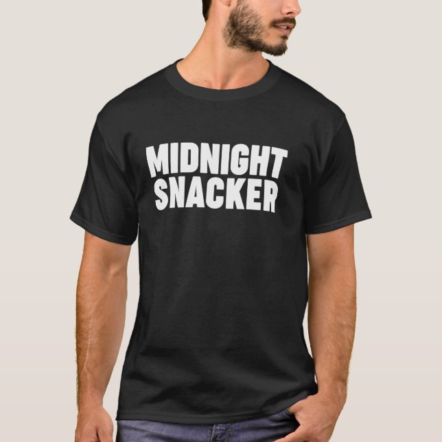 MIDNIGHT SNACKER T-Shirt (Front)