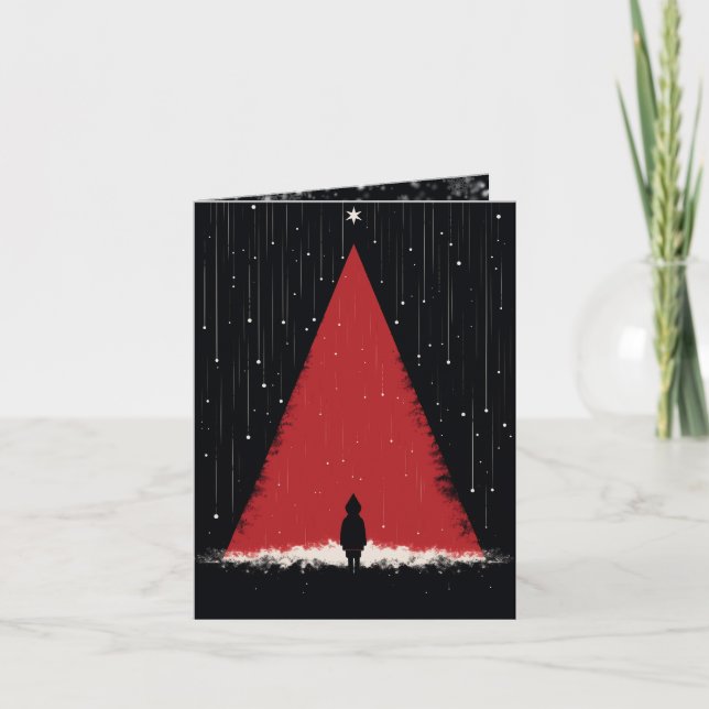 Midnight Solstice: A Gothic Christmas Card (Front)