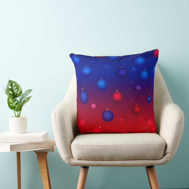 Midnight Spark and Tinsel Glow Cushion (Chair)