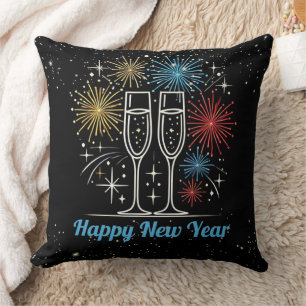 Midnight Sparkle Celebration Cushion