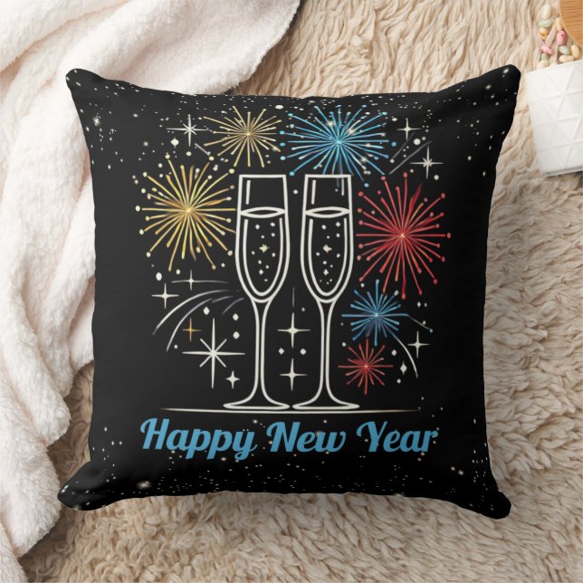 Midnight Sparkle Celebration Cushion (Blanket)