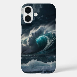 Midnight Storm Surf iPhone 16 Case