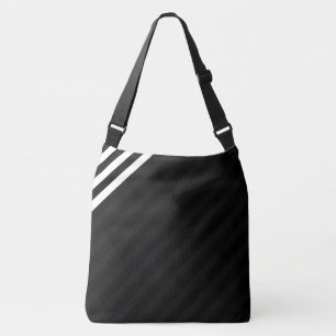 Midnight Streak with White Touch Crossbody Bag