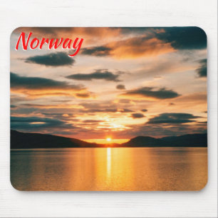 Midnight Sun, northern Norway Mouse Pad