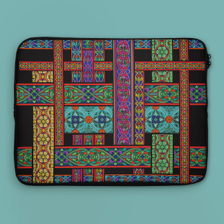 Midnight Sun Stained Glass Laptop Sleeve