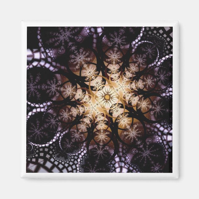 Midnight Sunflower Magnet (Front)