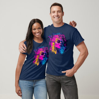 Midnight Surge: Dark Wave T-Shirt