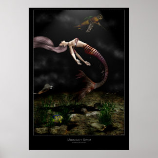 Midnight Swim Poster