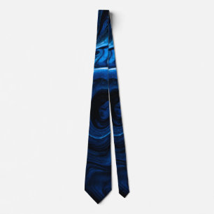 Midnight Swirl Tie