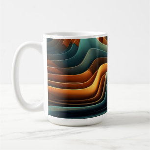 Midnight Terraced Layers Coffee Mug