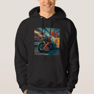 Midnight Tiger Rider Hoodie
