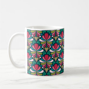 Midnight topiary coffee mug