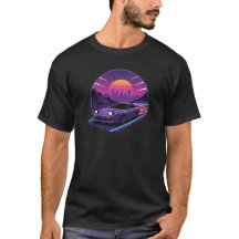 Midnight Touge Run: Synthwave Sports Car