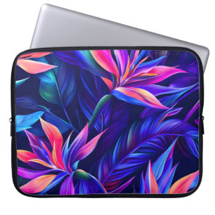 Midnight Tropical Rainforest Laptop Sleeve
