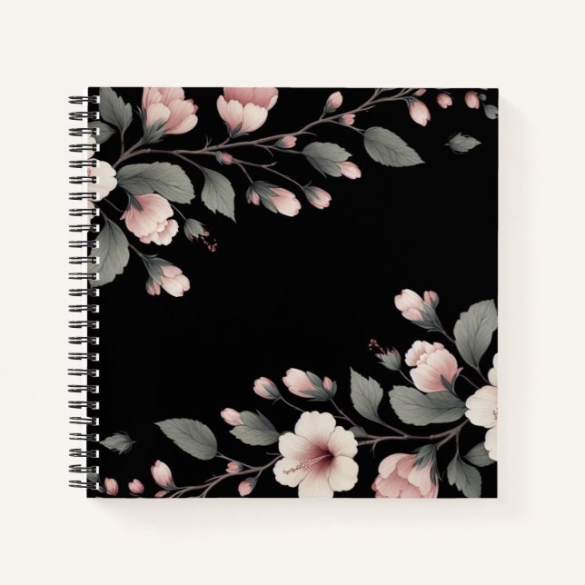 Midnight Tropics Notebook (Front)