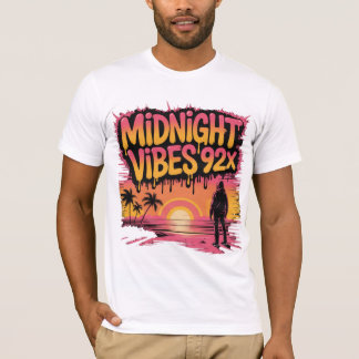 Midnight vibes 92x graffiti art with a person T-Shirt