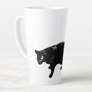 Midnight Walks Start Cozy Mornings Latte Mug