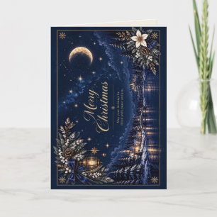 Midnight Winter Christmas Card