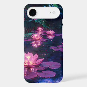 Midnight Zen Nature Pink Lotus Pond