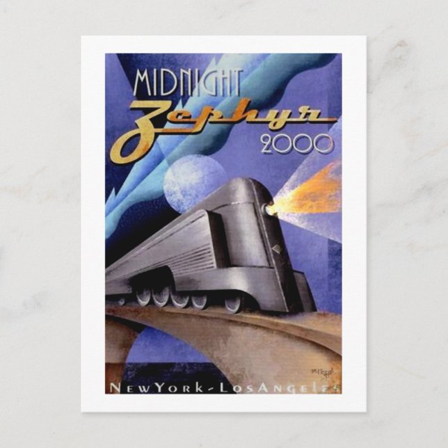 Midnight Zephyr Postcard (Front)