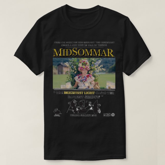 MIDSOMMAR A24    T-Shirt (Design Front)