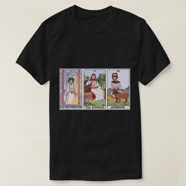 Midsommar Tarot Cards (colour version)   T-Shirt (Design Front)