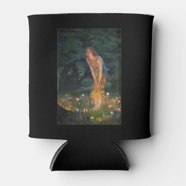Midsummer Eve c. 1908 by Edward Robert Hughes Can Cooler (Front)