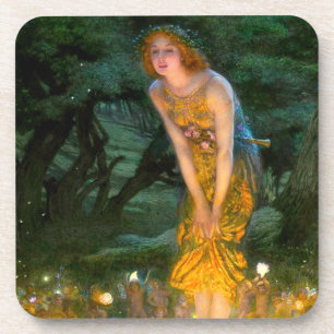 Midsummer Eve Edward Robert Hughes Coaster