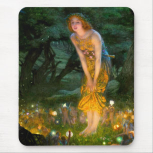 Midsummer Eve Edward Robert Hughes Mouse Pad