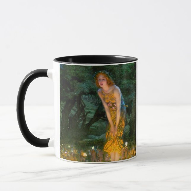 Midsummer Eve Edward Robert Hughes Mug (Left)