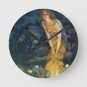 Midsummer Eve Fairy Dance Clock