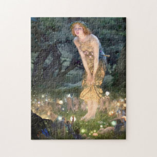 Midsummer Eve - The Magical World of Elves Jigsaw Puzzle