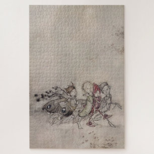 “Midsummer Fairies” by Arthur Rackham Jigsaw Puzzle