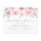 Midsummer Floral Elegant Watercolor Bridal Shower