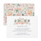 Midsummer Floral Reception Enclosure Card